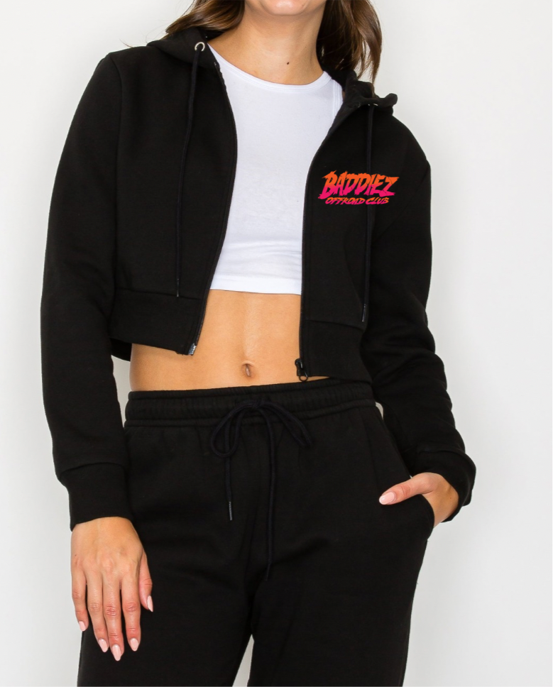Baddiez Club Zip Hoodie