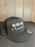 Bolt Mesh Snapback (Black)