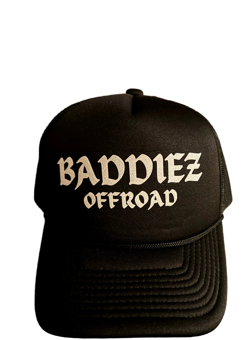 Baddiez Black Trucker Hat