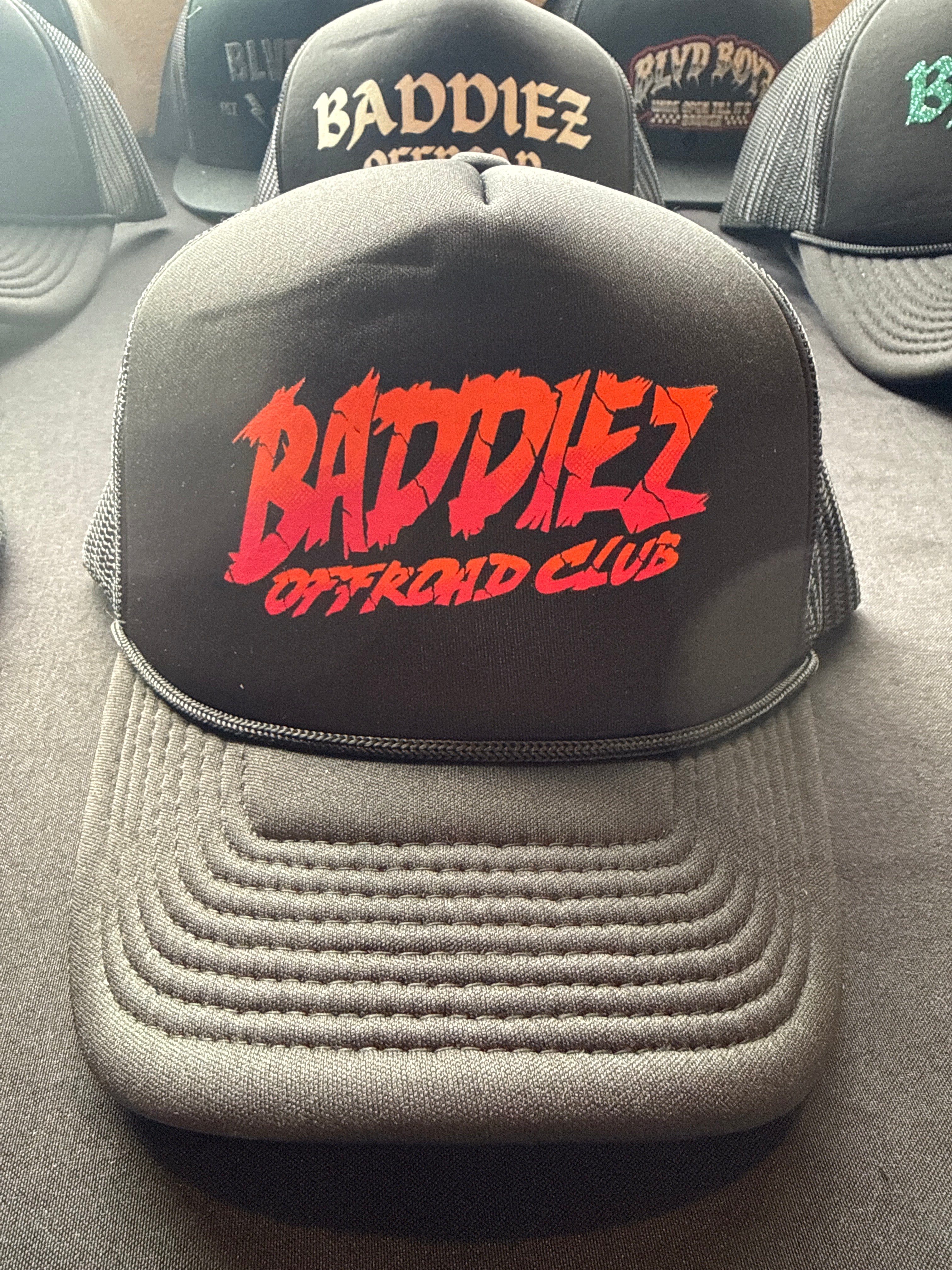Baddiez Black Offroad Club Hat