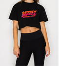 Baddiez Club Oversized Crop Tee