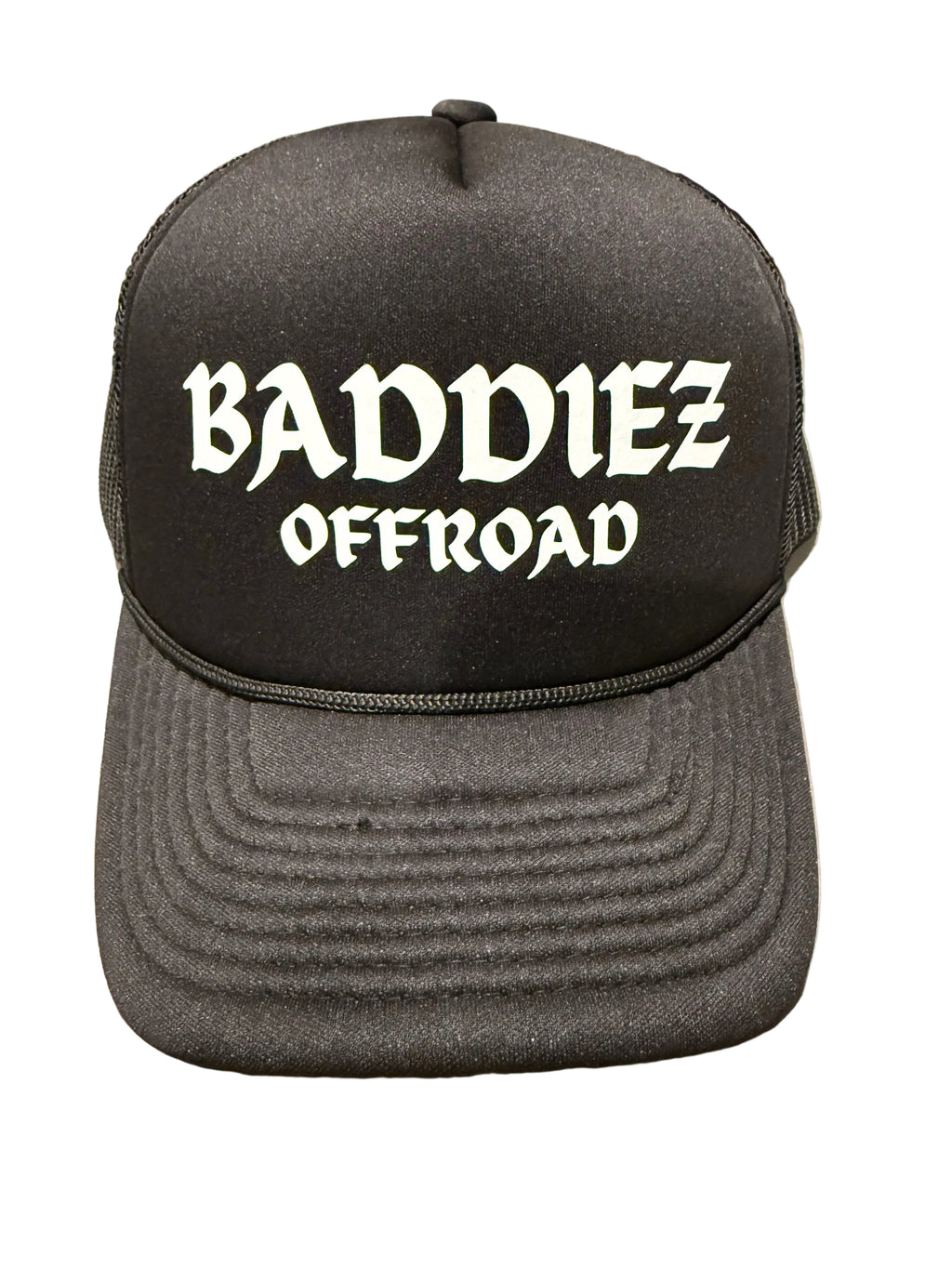 Baddiez Black Trucker Hat