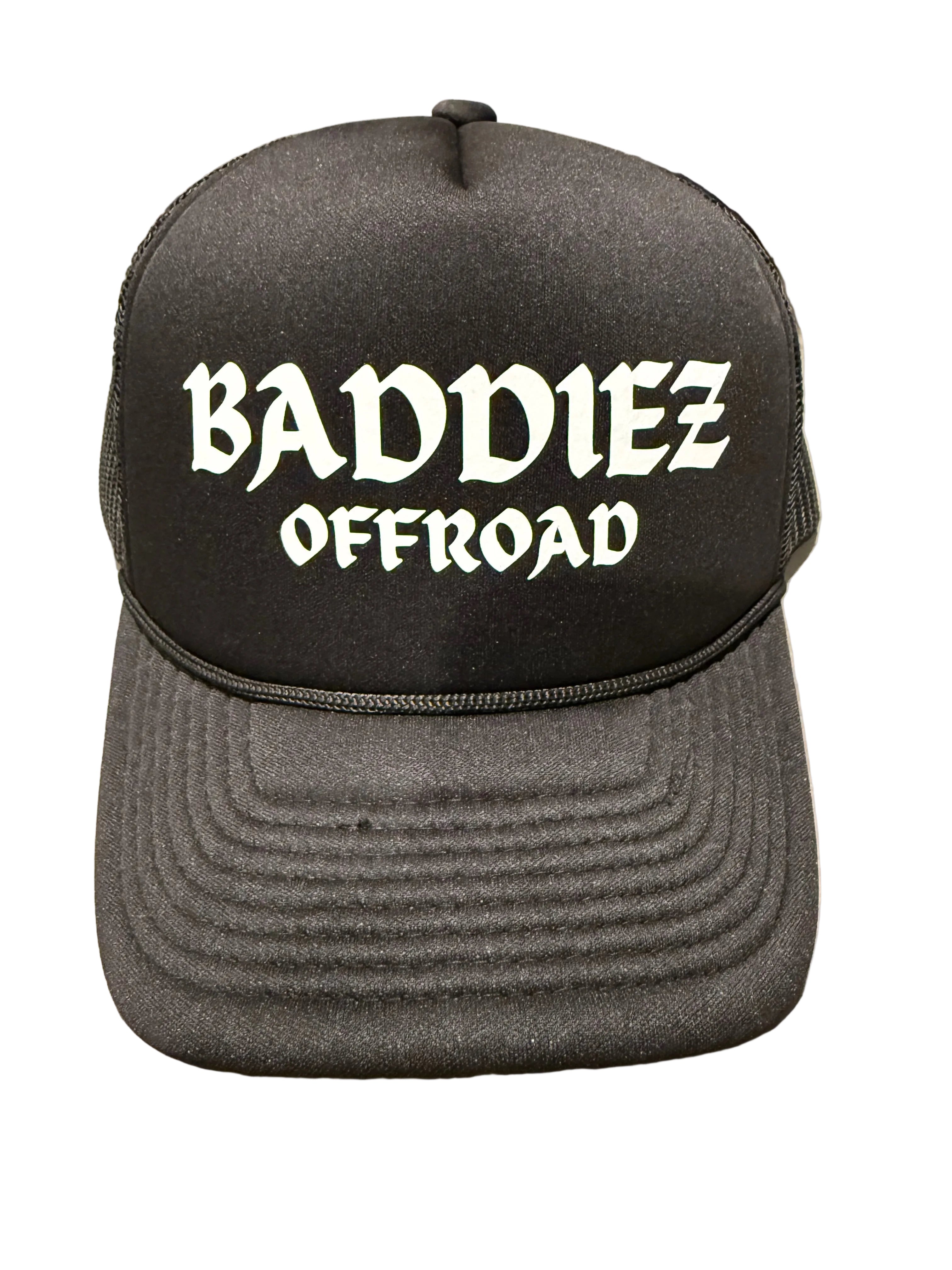 Baddiez Black Trucker Hat