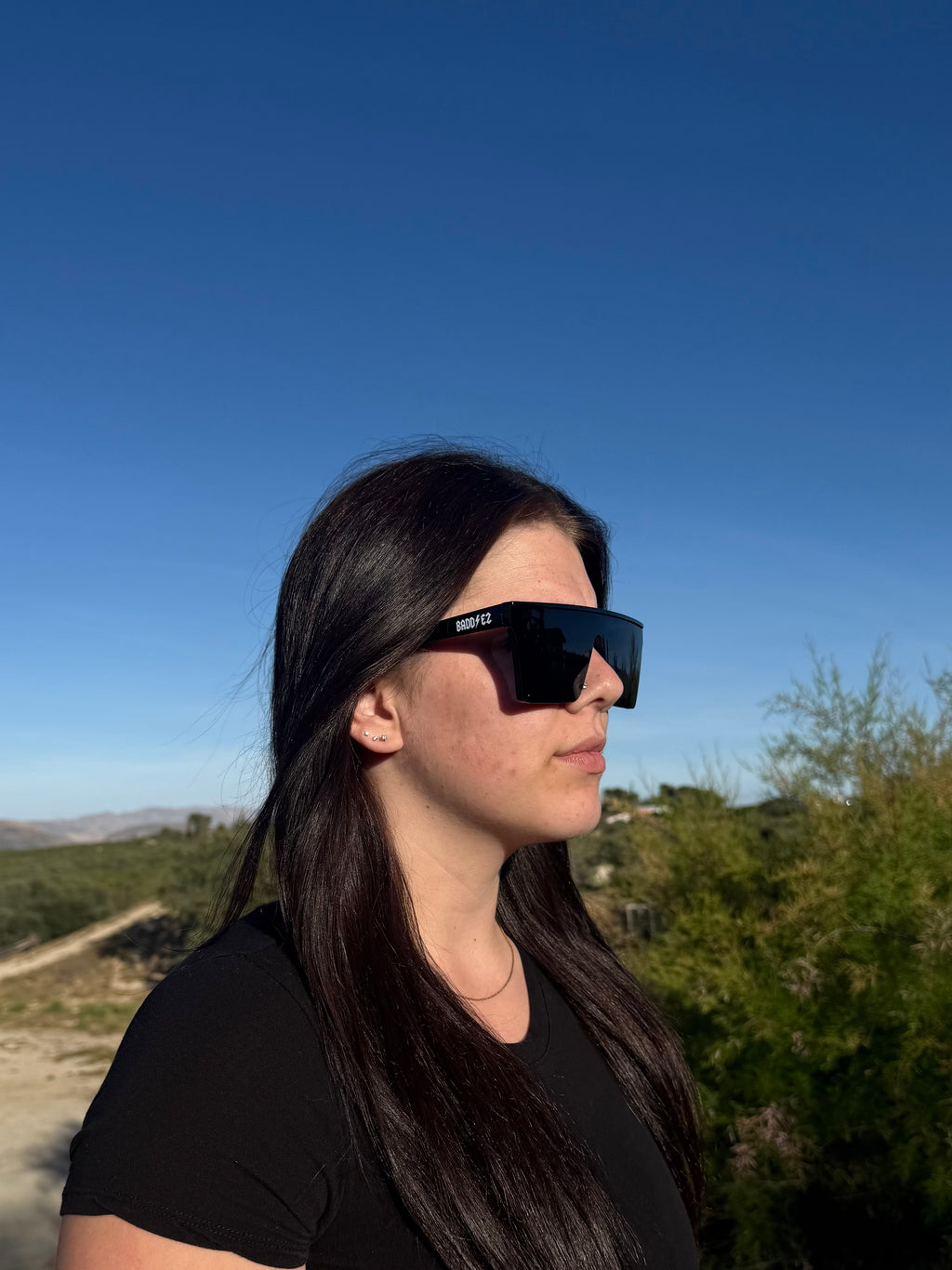 Baddiez Black Sunglasses