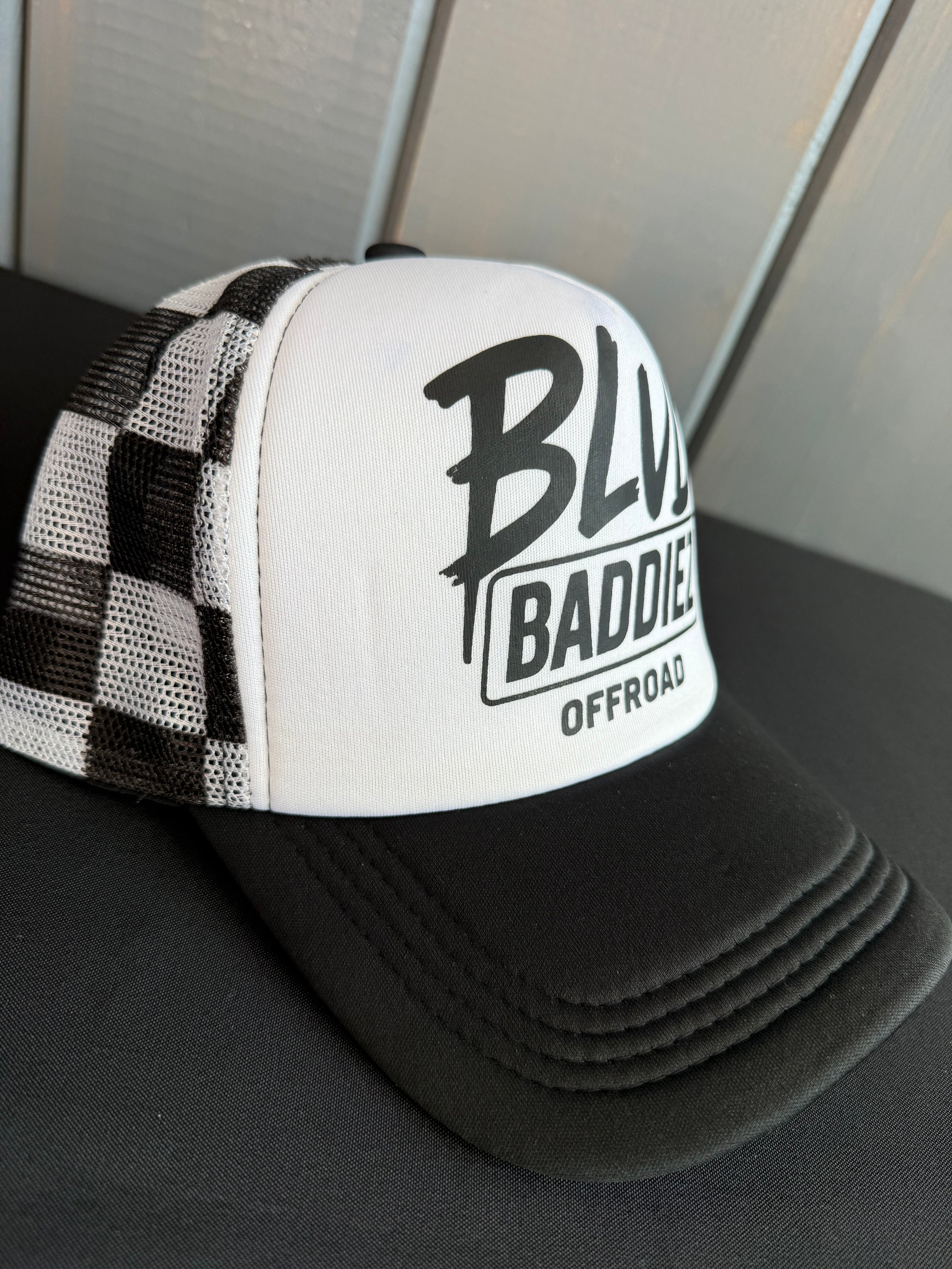 Baddiez Checkered Hat