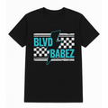 BLVD BABEZ Checkered Tee
