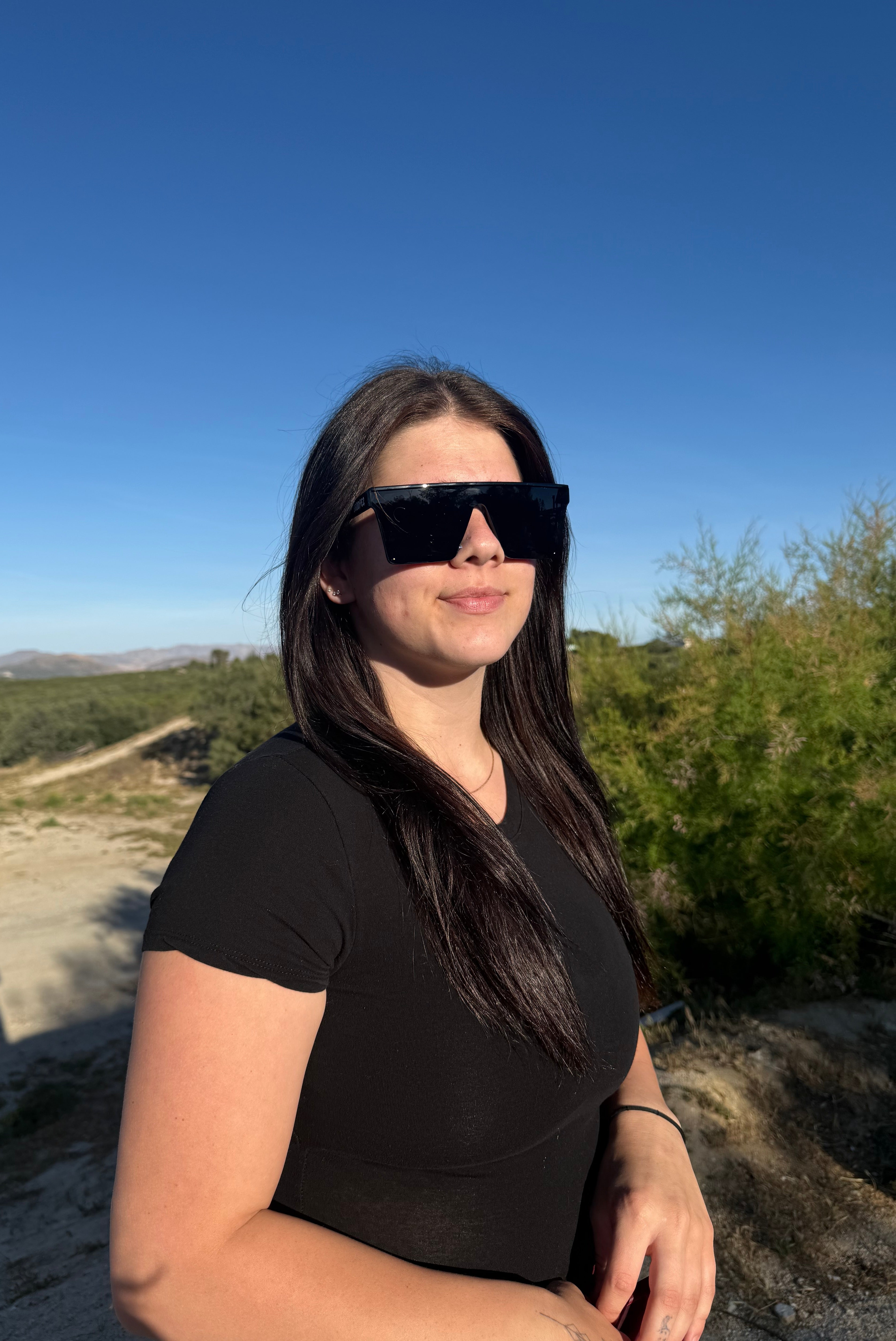 Baddiez Black Sunglasses