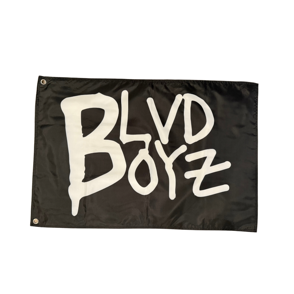 BLVD BOYZ Logo Flag