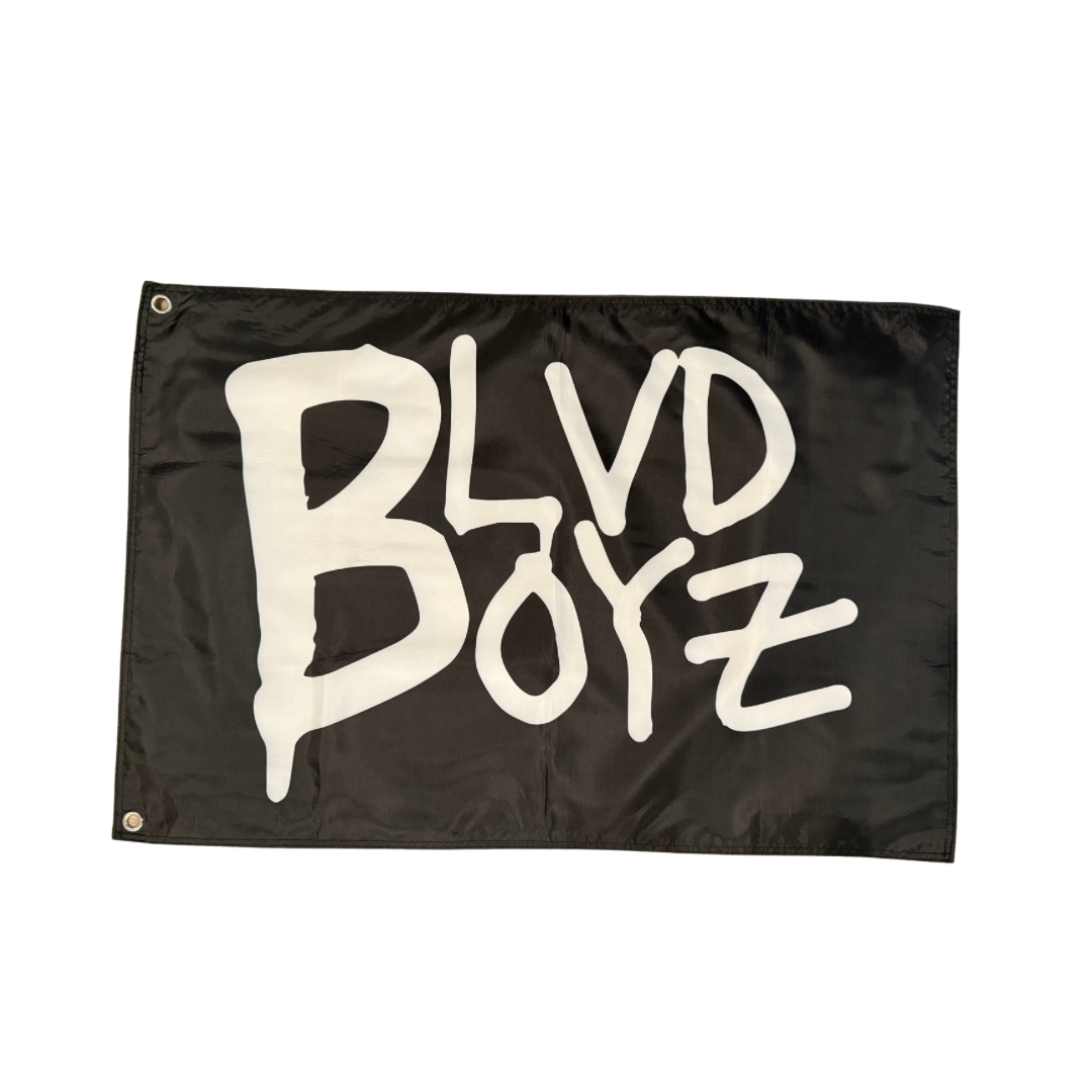 BLVD BOYZ Logo Flag