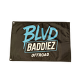 BLVD BADDIEZ Logo Flag
