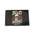 BLVD BADDIEZ Skull Flag