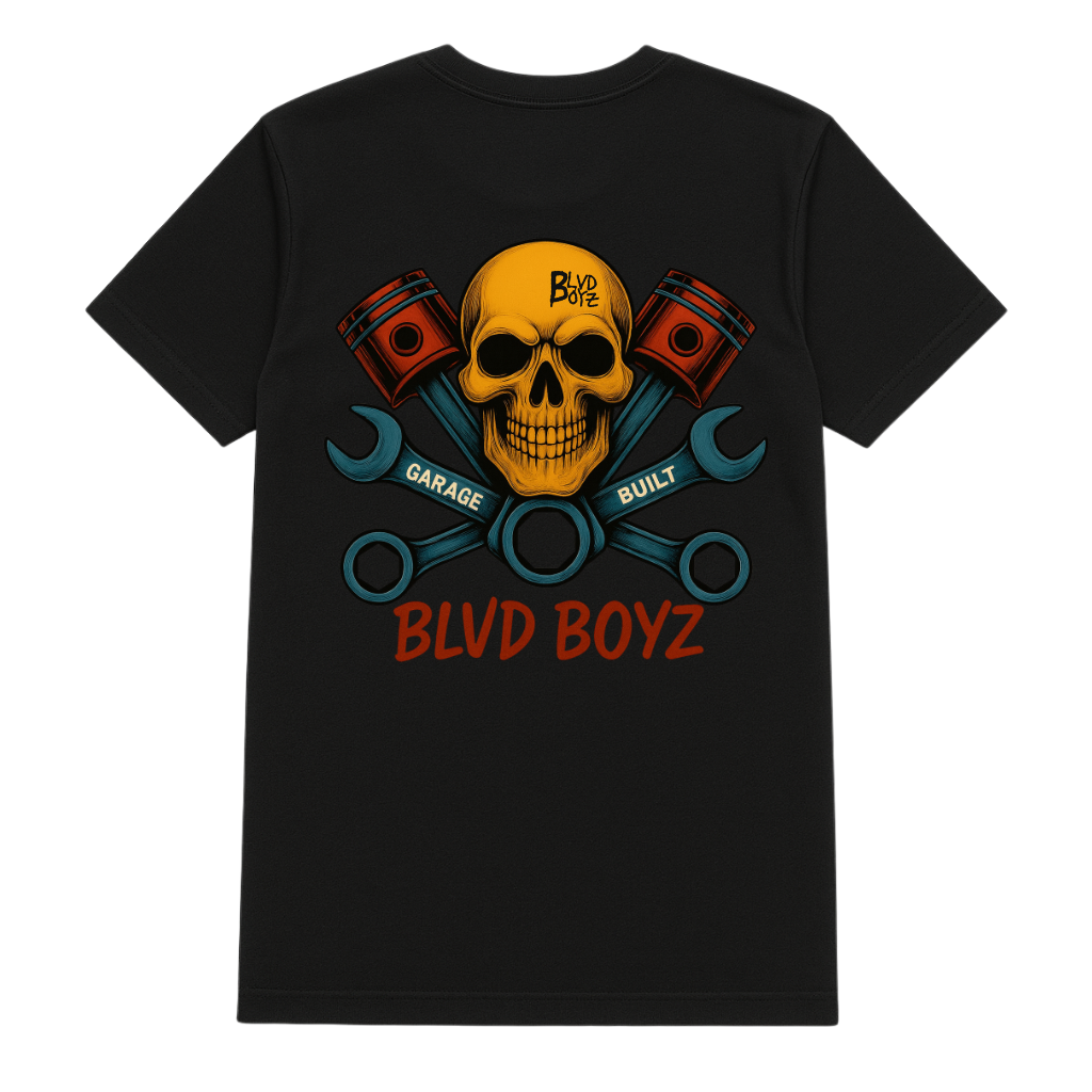 BLVD BOYZ Skull Tee