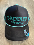 Baddiez Offroad Magna-Pony Checkered Hat
