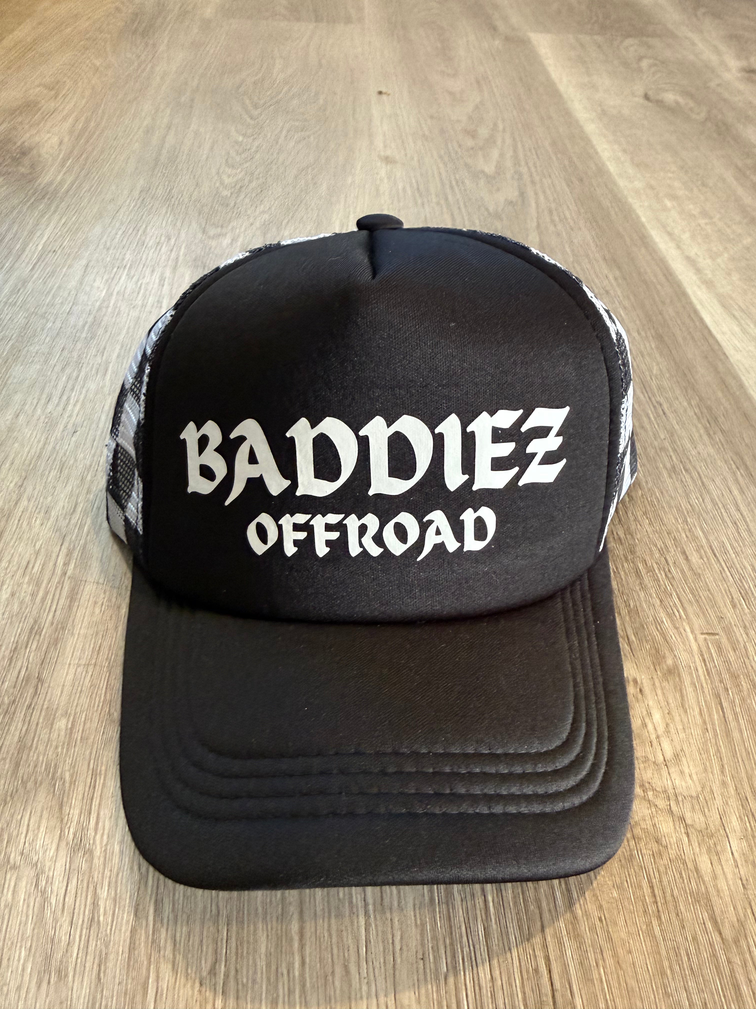 Baddiez Offroad Checkered Hat