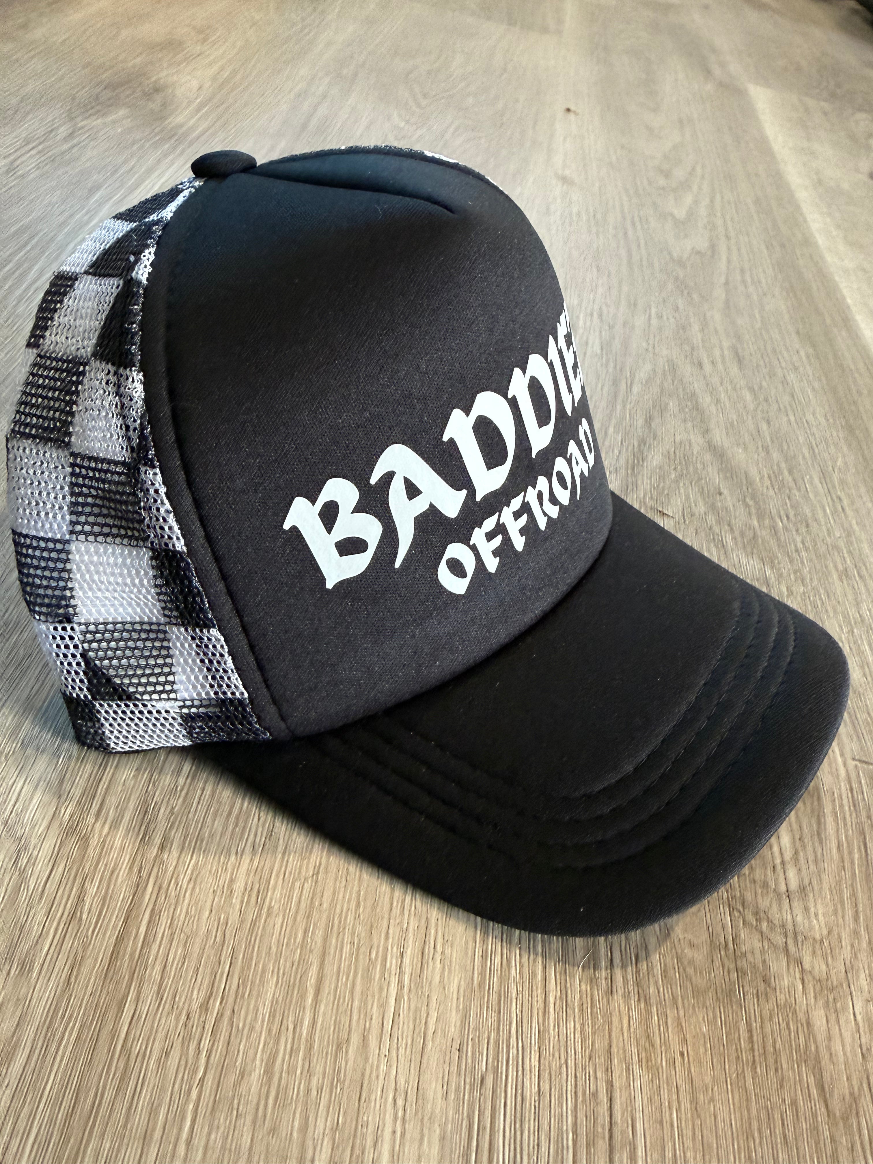 Baddiez Offroad Checkered Hat