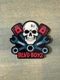 BOYZ Skull Sticker
