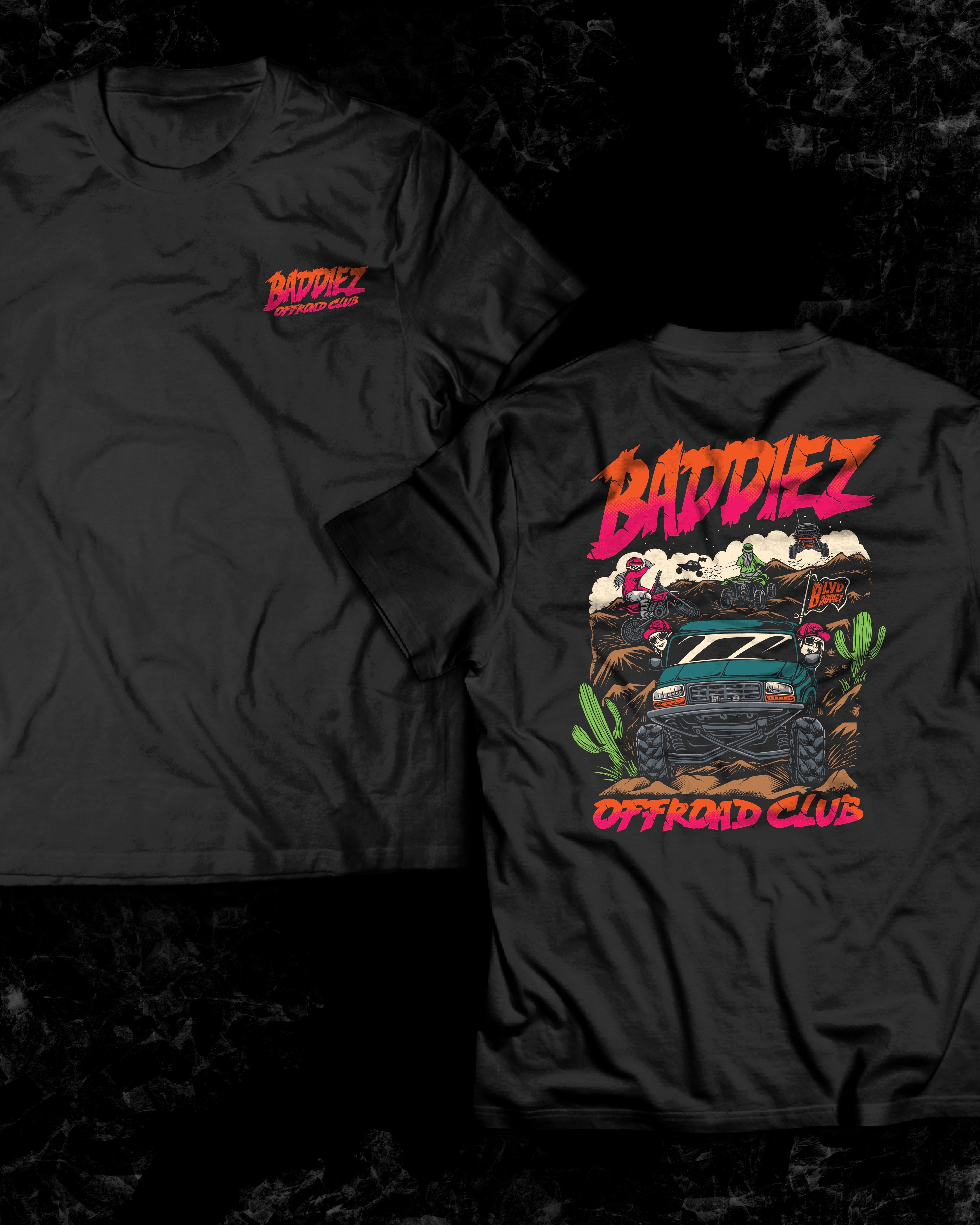 Youth Baddiez Offroad Club Tee