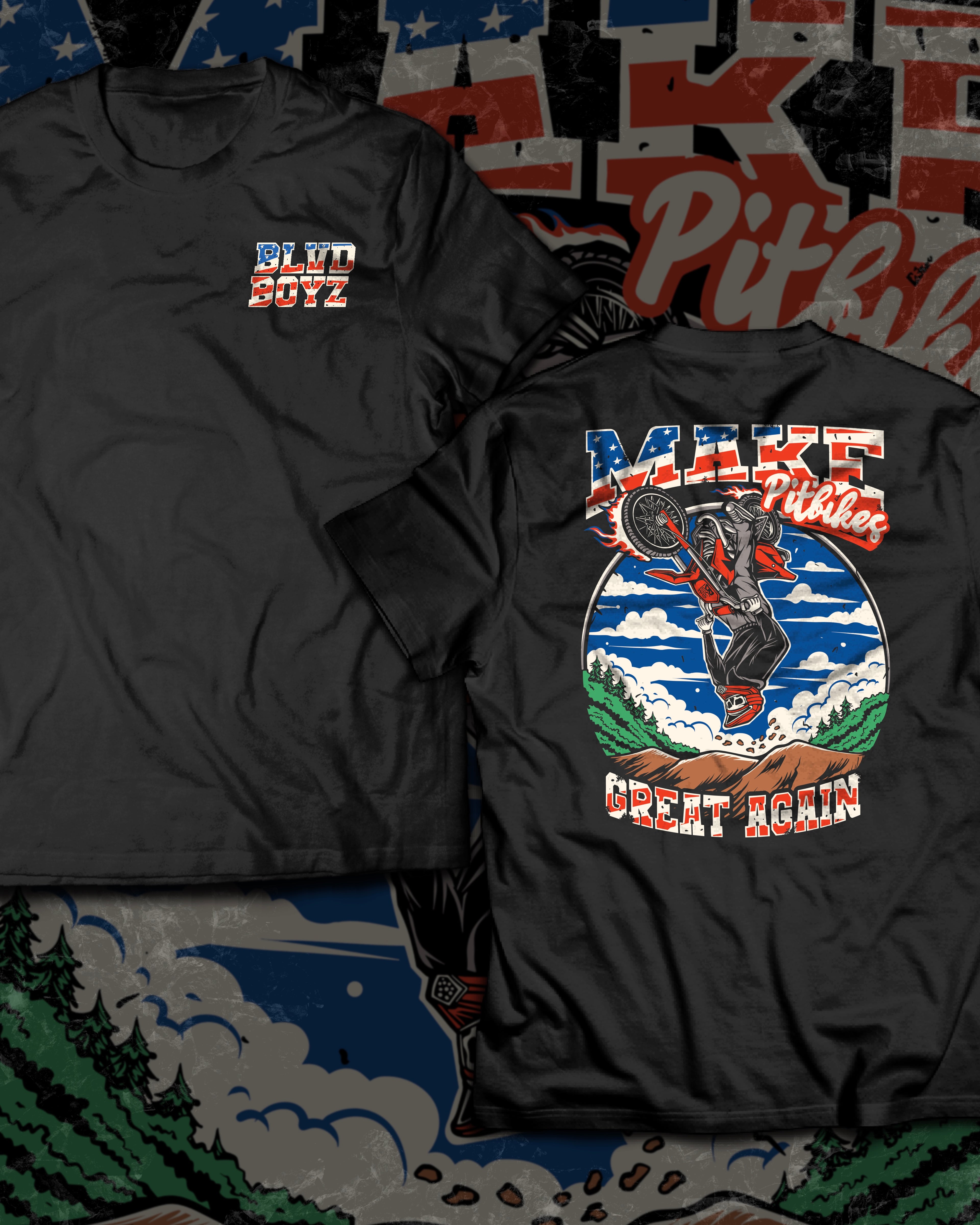 Make Pitbikes Great Again Tee